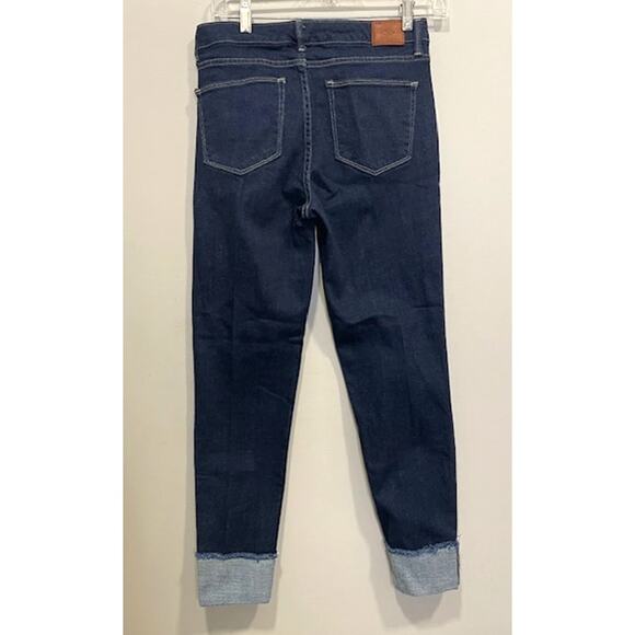 Tommy Hilfiger Women's Tribeca TH Flex Raw-Cuff Skinny Jeans Sz 4 - Picture 7 of 9